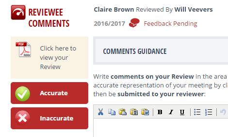 Step 2 - View the draft pdf of your Review